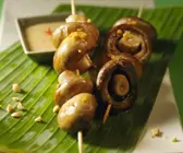 Champignon-Spieße