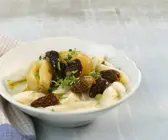 Spargel mit Morcheln