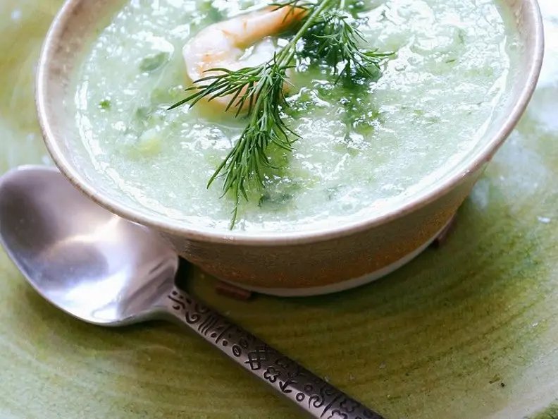 Kalte Gurkensuppe