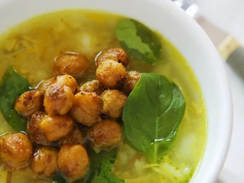 Scharfe Entensuppe