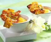 Garnelen-Spieße mit Mango