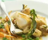 Fischfilet mit Gemüse