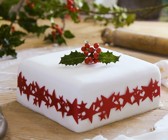 Gewürzkuchen mit Fondant