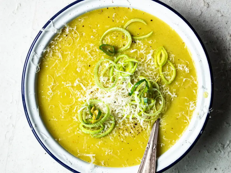 Lauchsuppe einfach