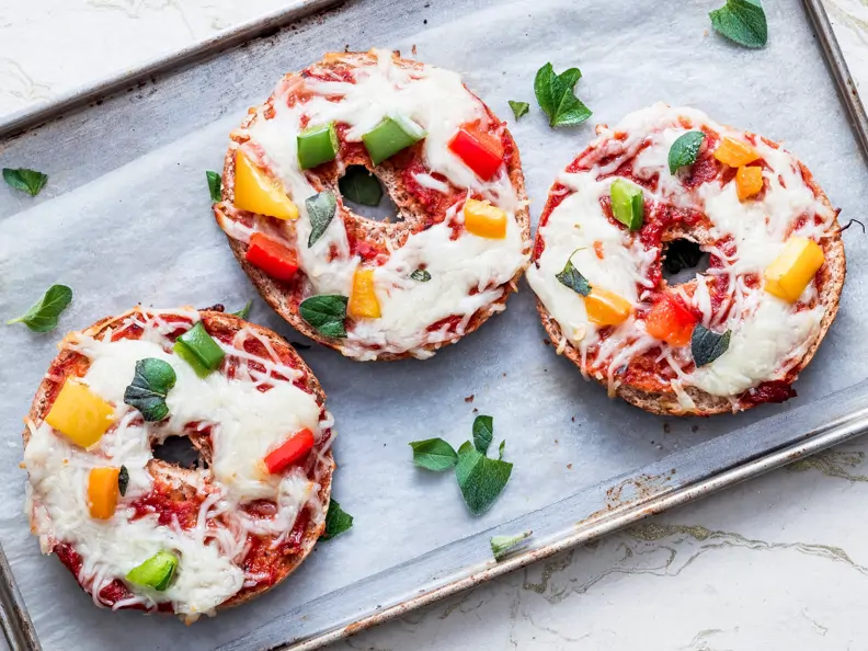 Pizza-Bagels