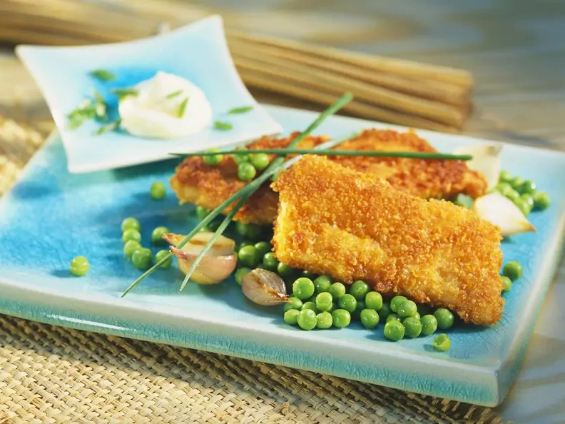 Paniertes Fischfilet