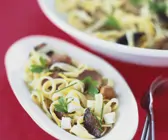 Fettuccine mit Waldpilzen