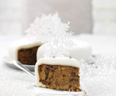 Winterlicher Früchtekuchen