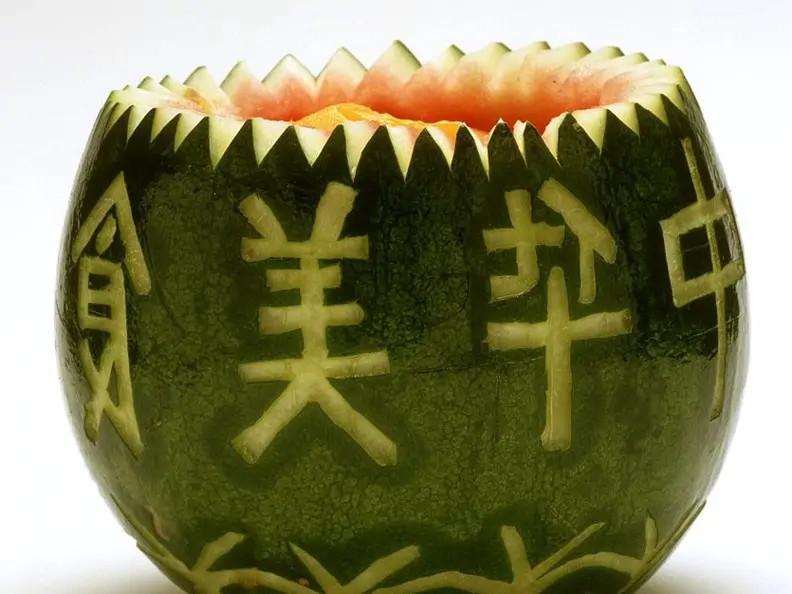 Melone in Sirup
