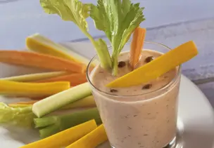 Rohkost mit Thunfischsauce