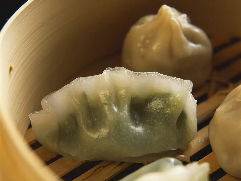 Dim Sums mit Shrimpsfüllung