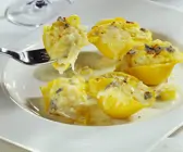 Conchiglie mit Sauerkrautfüllung