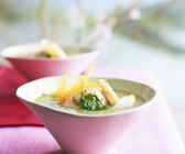 Schnelle Kartoffel-Bärlauchsuppe