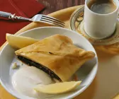 Spinatstrudel