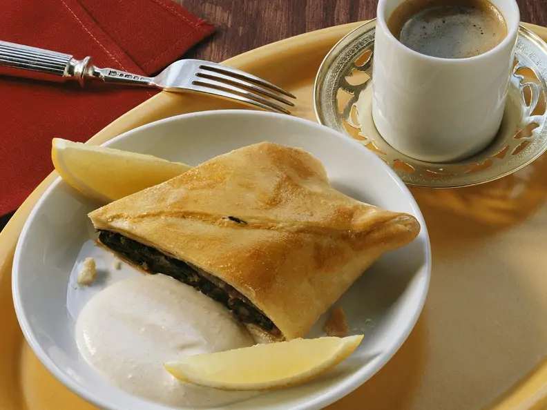Spinatstrudel