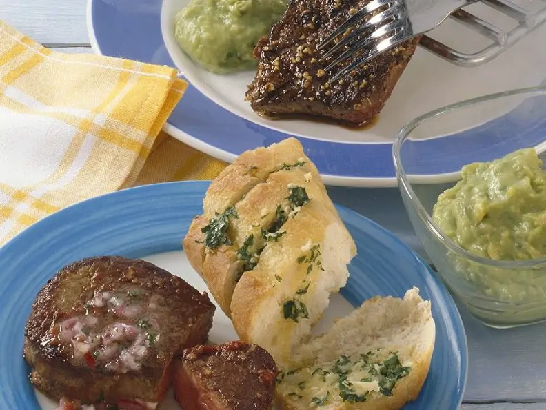 Zweierlei Steaks