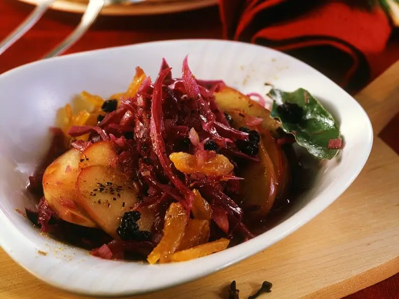Fruchtiger Rotkohl