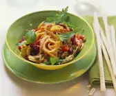 Spaghetti mit Tomaten