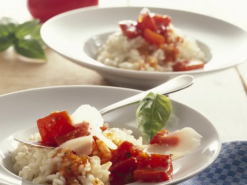 Paprika-Risotto