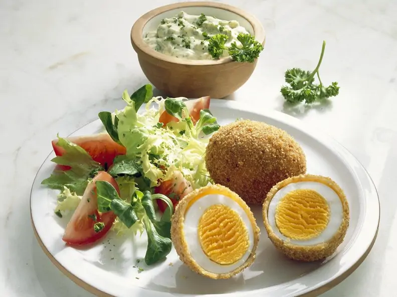 Frittierte Eier