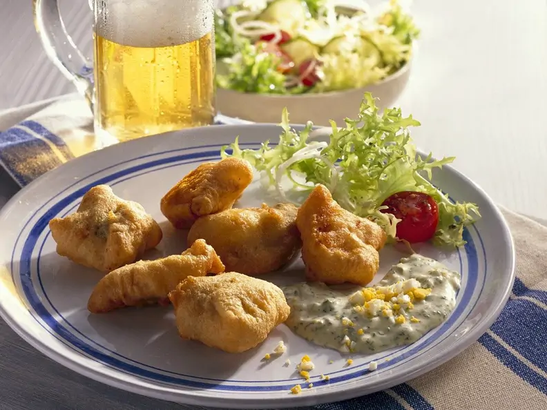 Frittierter Fisch