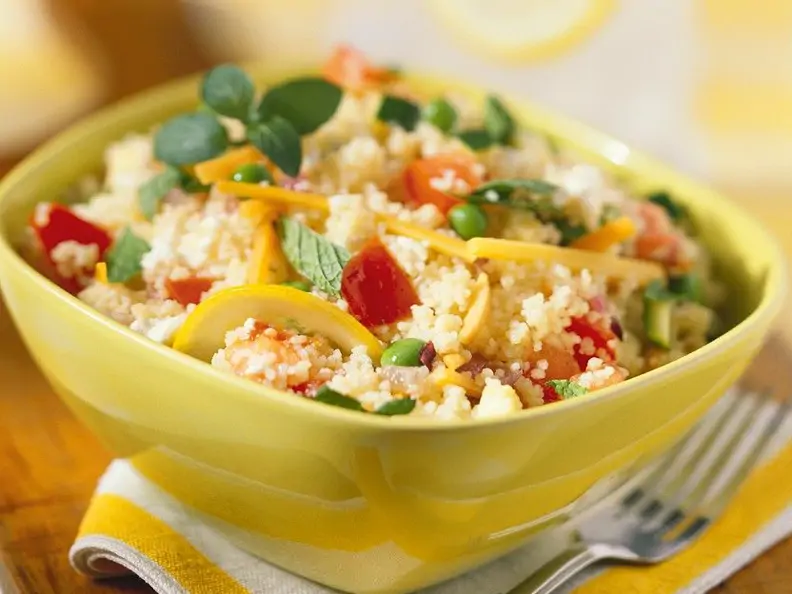 Couscous mit Gemüse vegan
