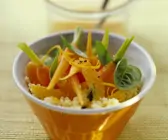 Orangen-Couscous mit Möhren