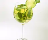 Limetten-Bowle