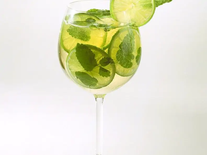 Limetten-Bowle
