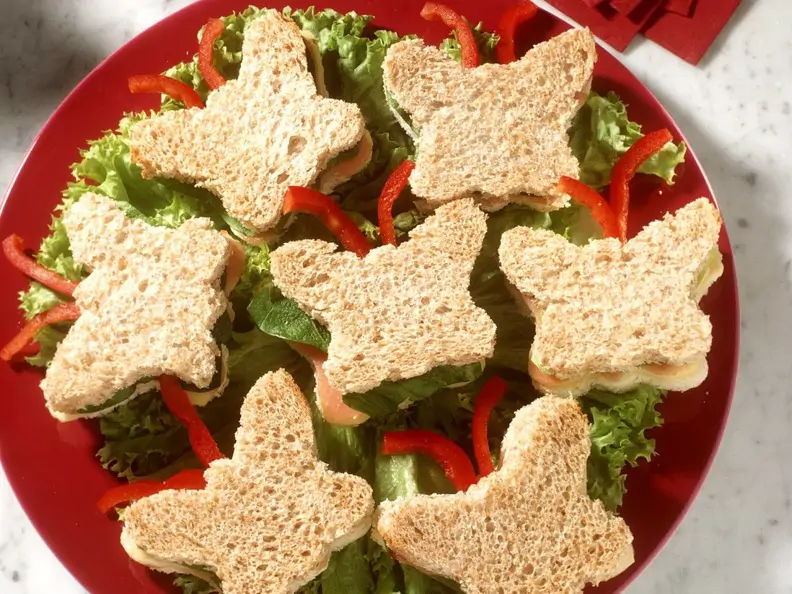 Sandwiches mit Räucherlachs