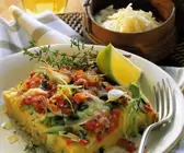 Polenta-Gemüsekuchen