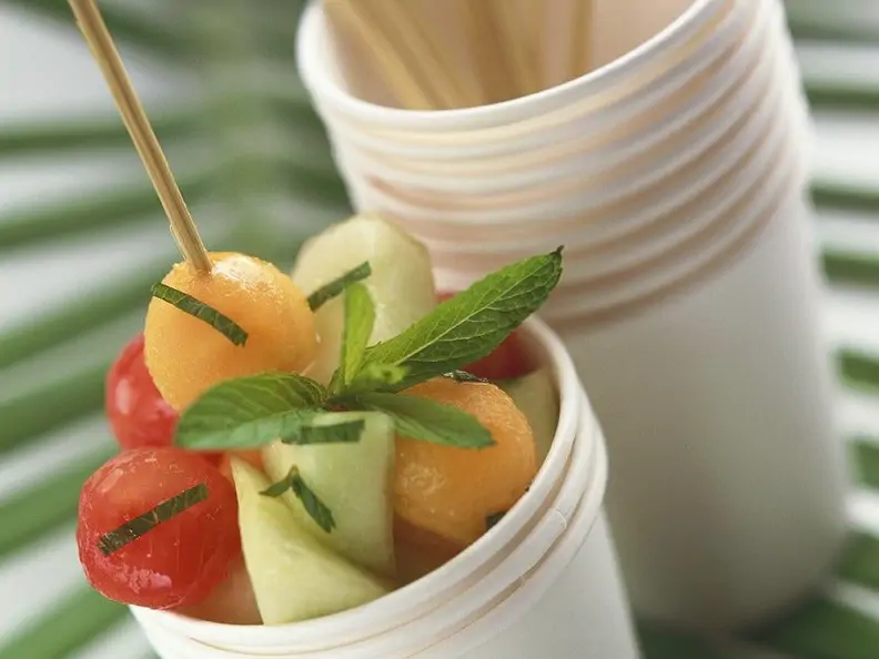 Melonensalat