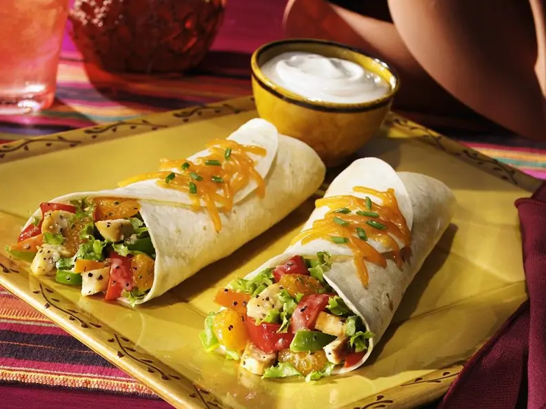 Tacos mit Hähnchenfüllung