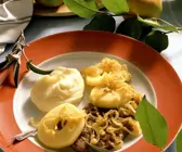 Kalbsleber mit Kartoffelpüree