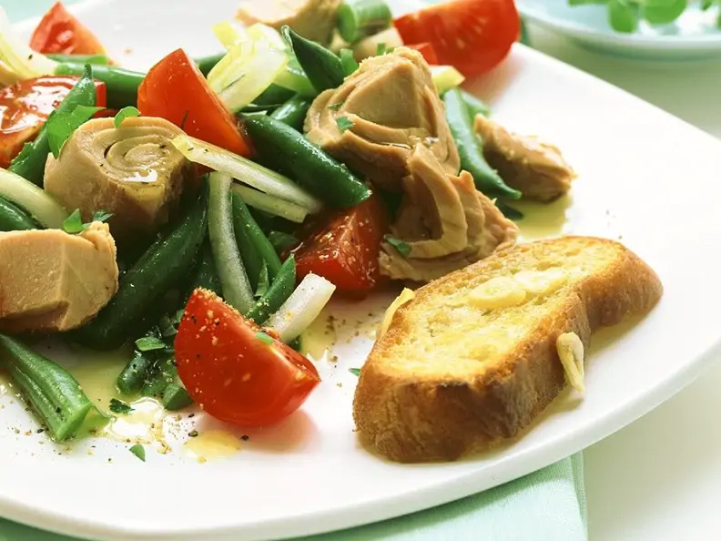 Toskanischer Bohnensalat Thunfisch