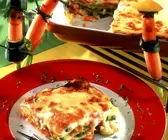 Gemüse-Lasagne mit Gouda