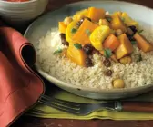 Couscous mit Kürbisgemüse