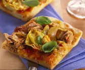 Thunfisch-Blechpizza