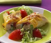 Hähnchen-Wraps