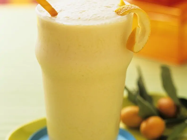 Orangen-Buttermilchshake