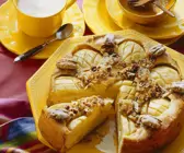 Pekannuss-Apfelkuchen