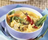 Kokos-Currysuppe mit Lopino
