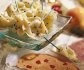 Ravioli mit Paprikasauce