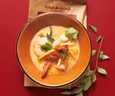 Kokos-Garnelensuppe