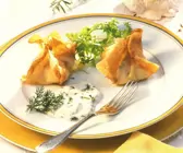 Teig-Päckchen
