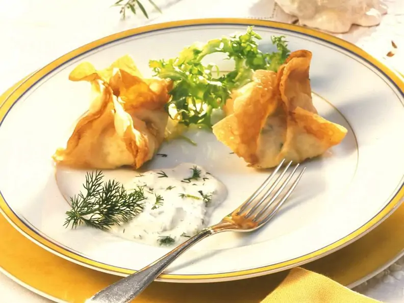 Teig-Päckchen