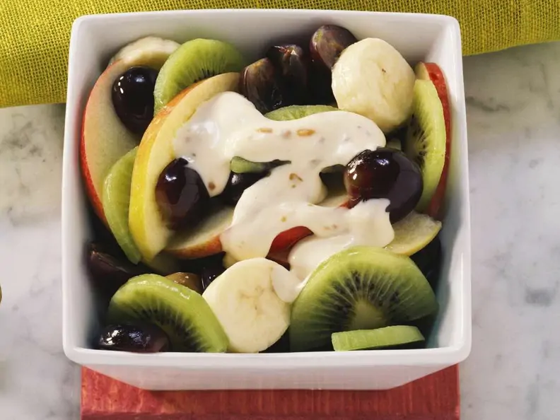 Obstsalat mit Mascarpone