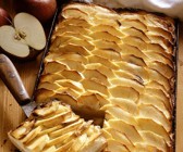 Leichter Apfelkuchen vom Blech