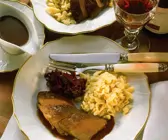 Rehbraten mit Spätzle