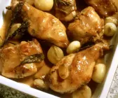 Geschmortes Kaninchen